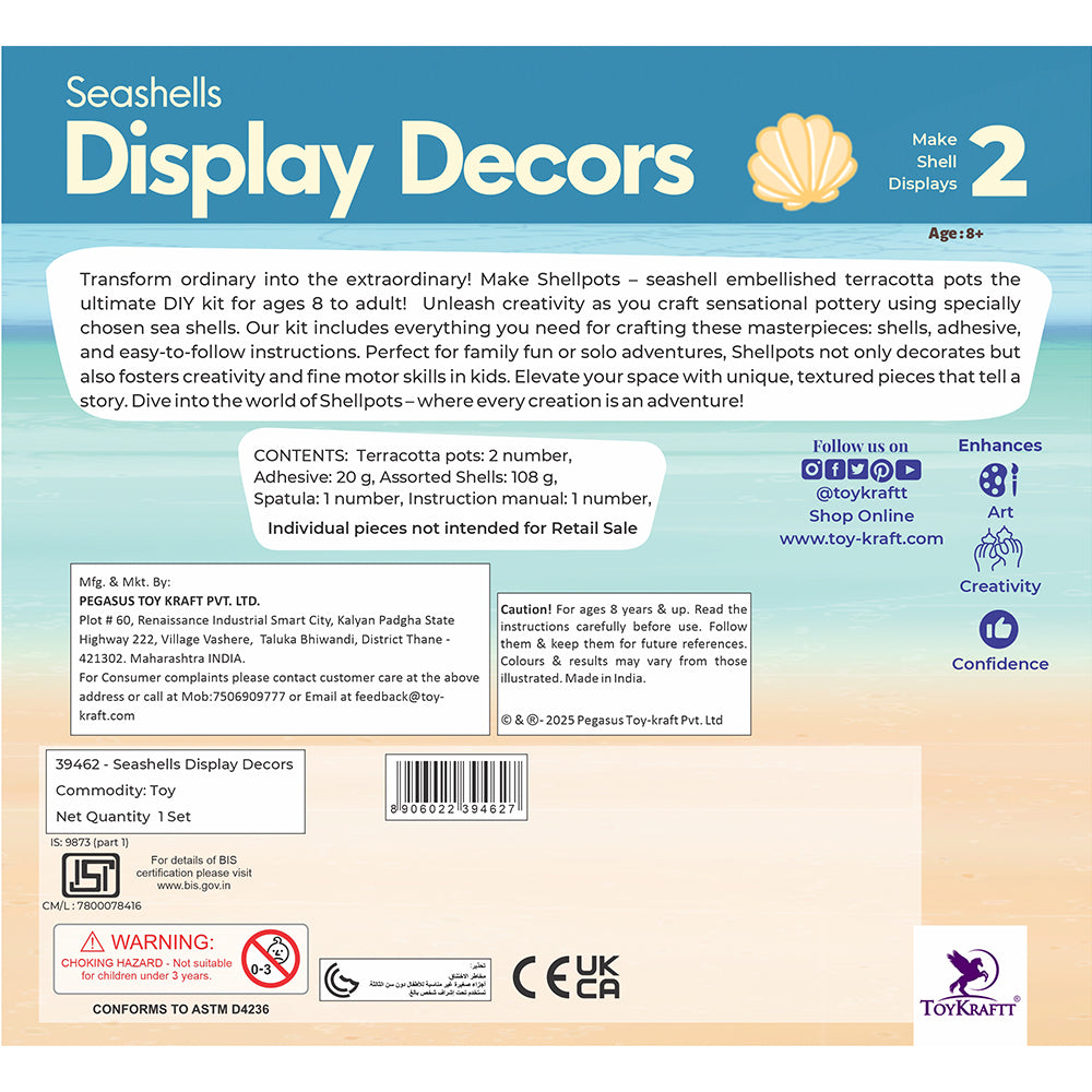Seashells Display Decors