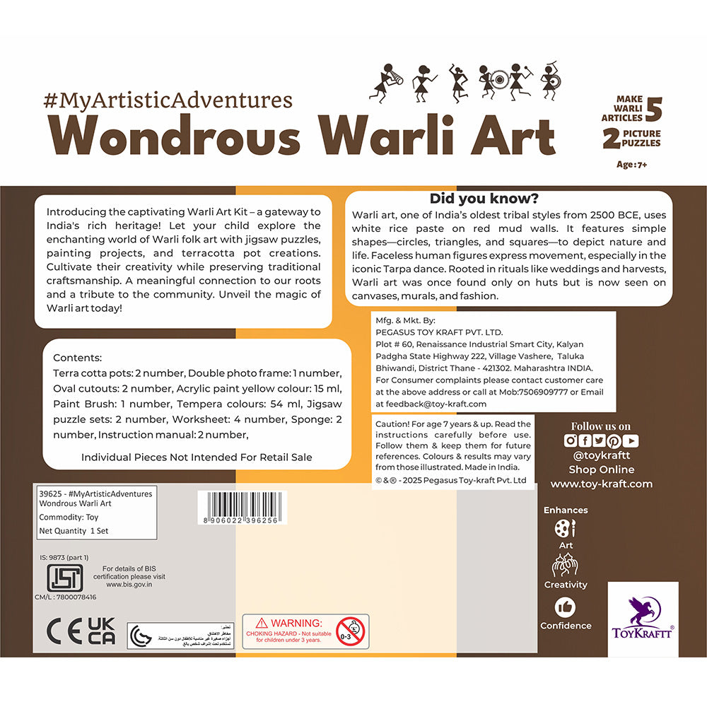 MyArtisticAdventures - Wondrous Warli Art