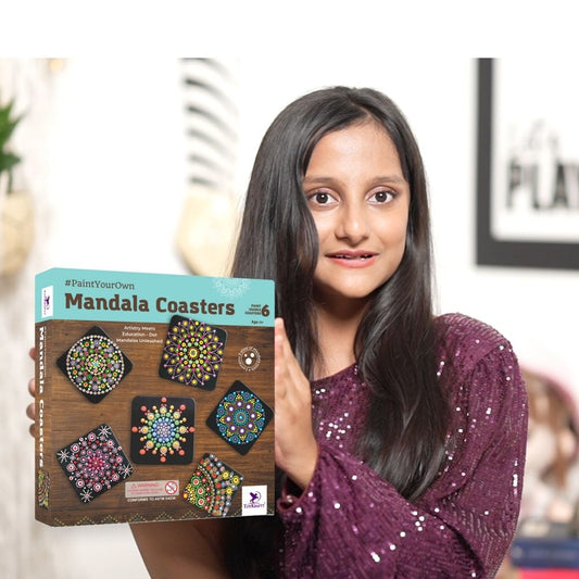 Paint Your Own - Mandala Coasters