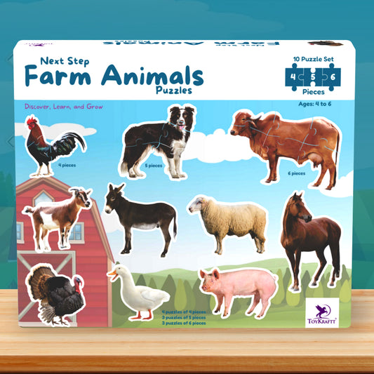 Next Step Farm Animals Puzzles