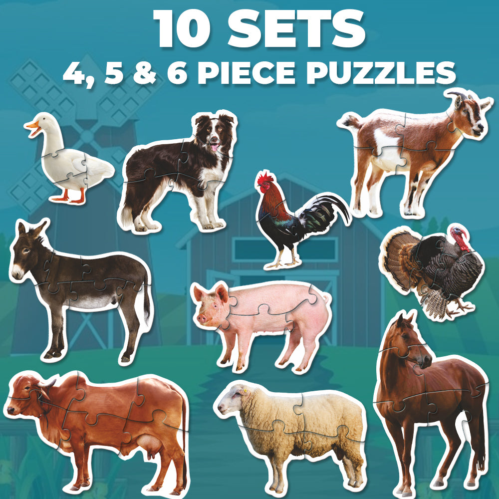 Next Step Farm Animals Puzzles