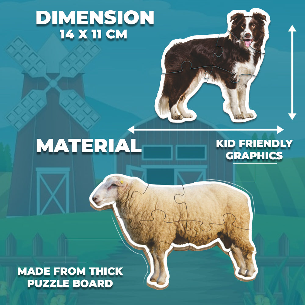 Next Step Farm Animals Puzzles