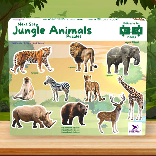 Next Step Jungle Animals Puzzles