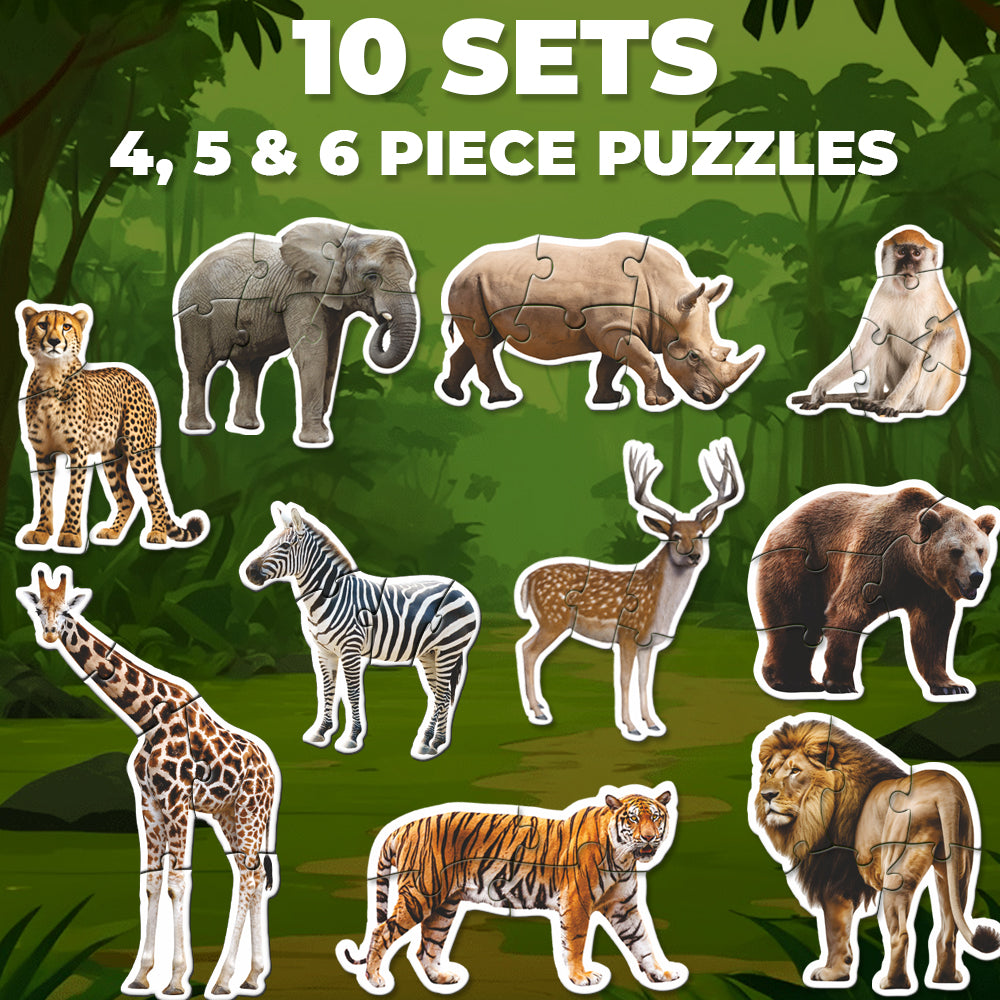 Next Step Jungle Animals Puzzles