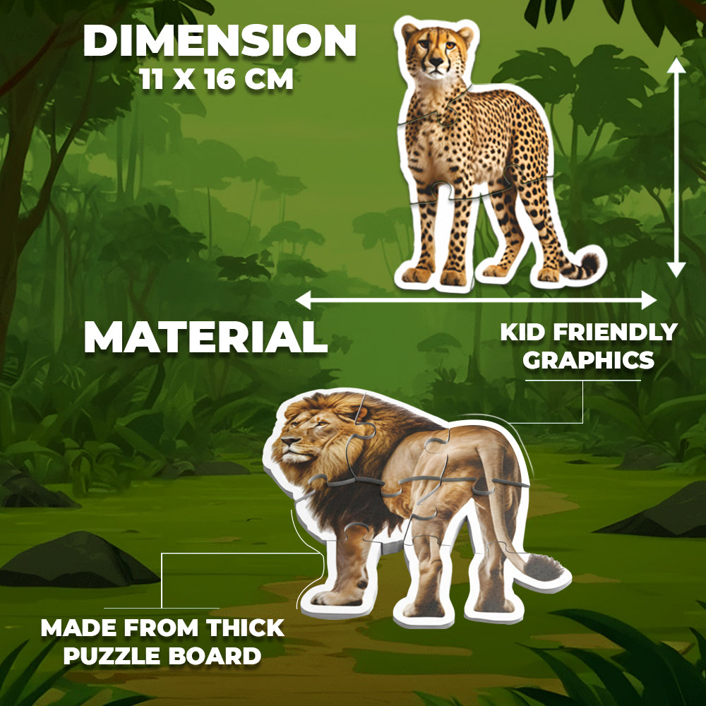 Next Step Jungle Animals Puzzles