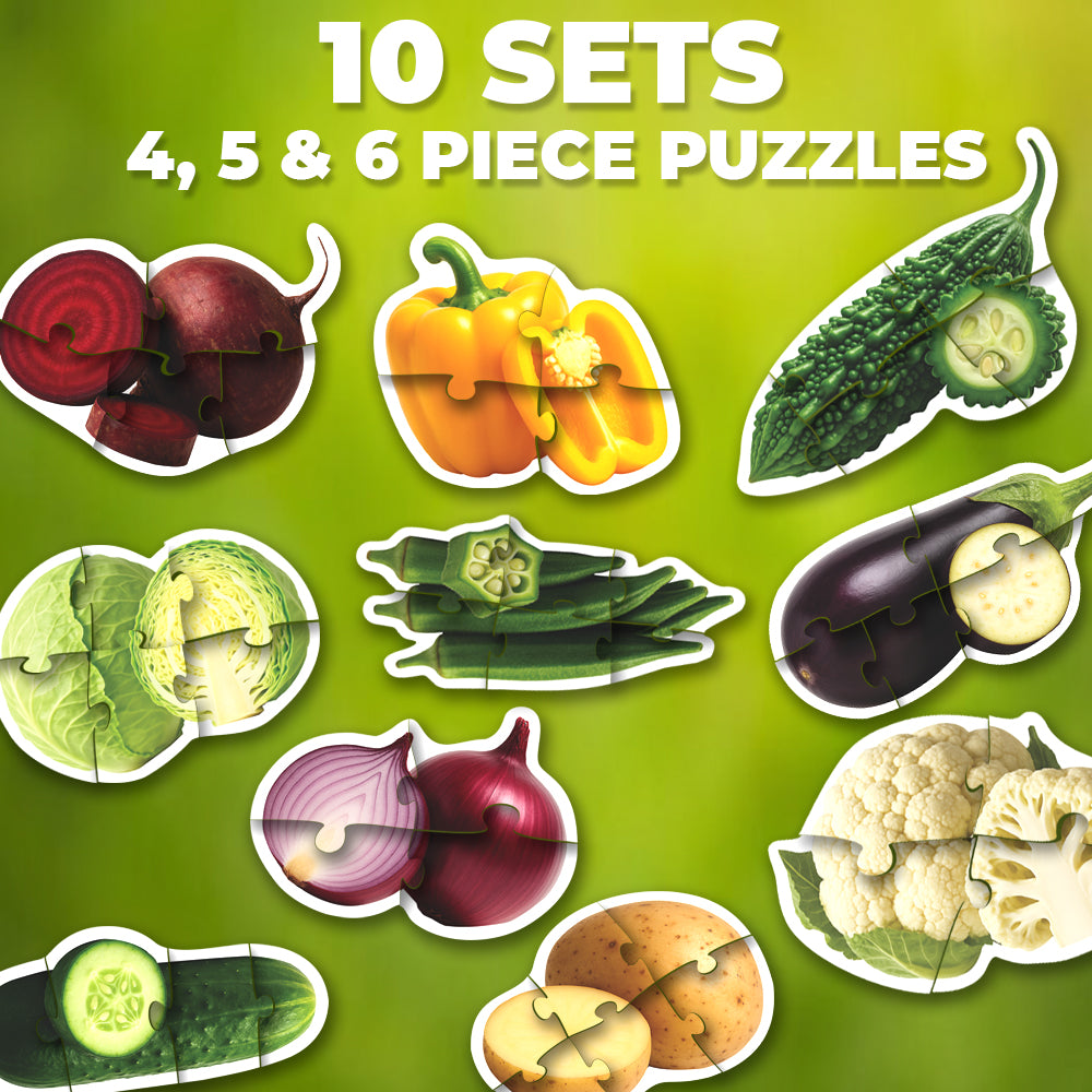 Next Step Vegetables Puzzles
