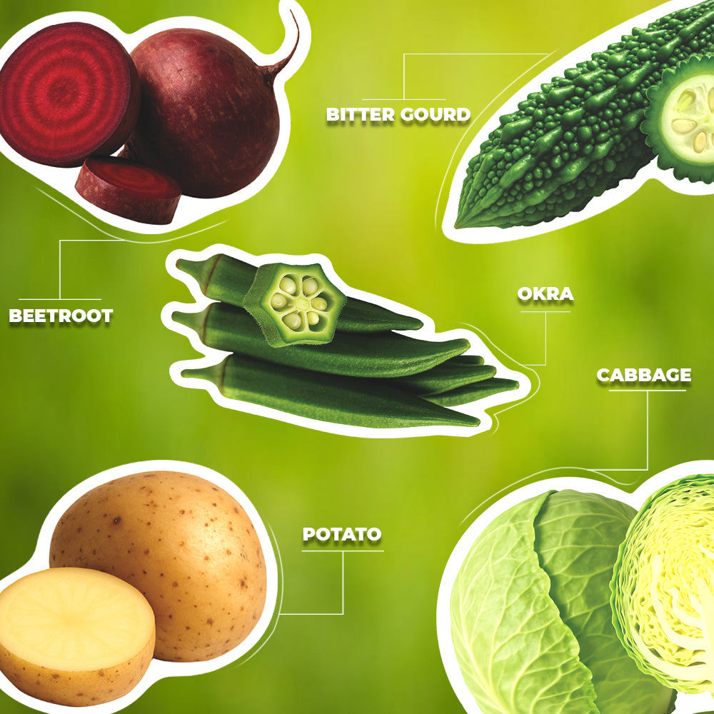Next Step Vegetables Puzzles
