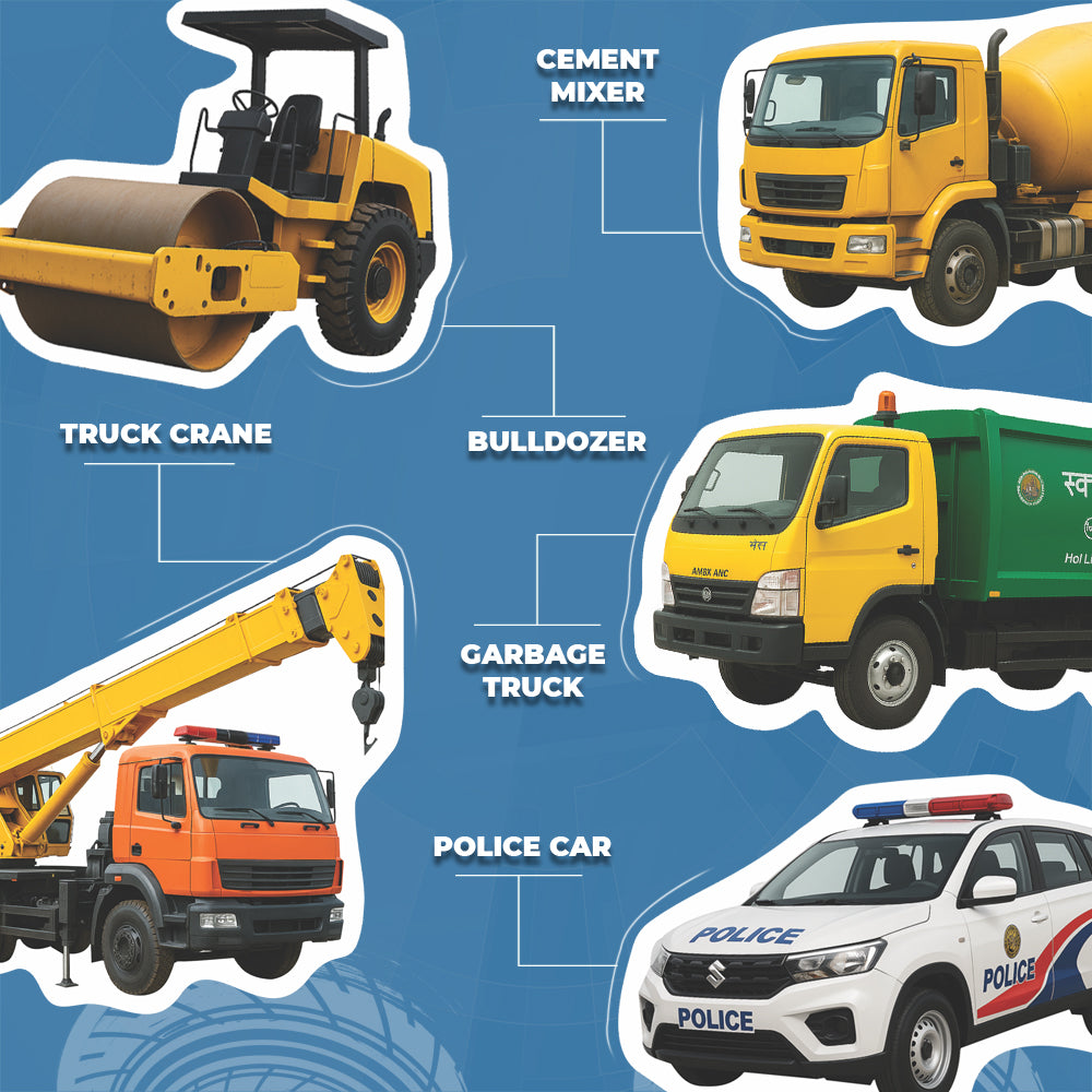 Next Step Service Vehicles Puzzles