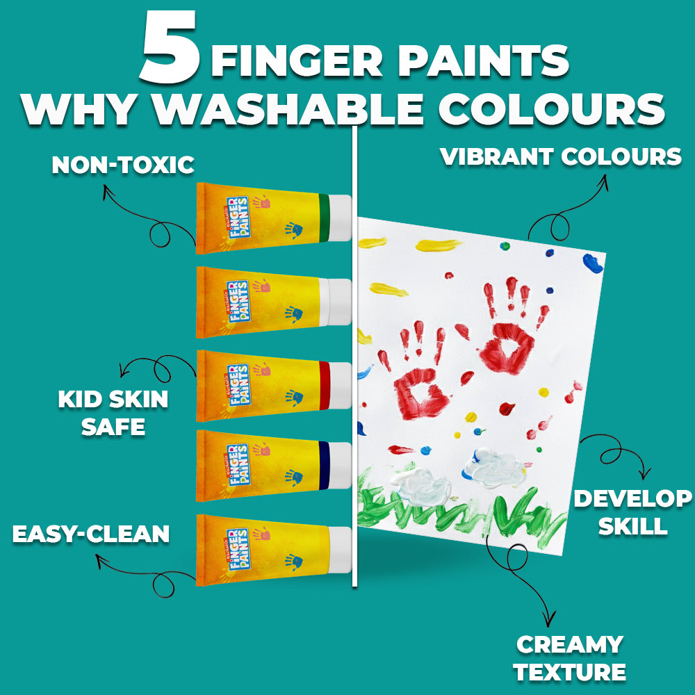 Washable Finger Paints