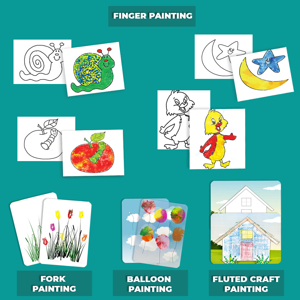Finger Painting Mega Kit