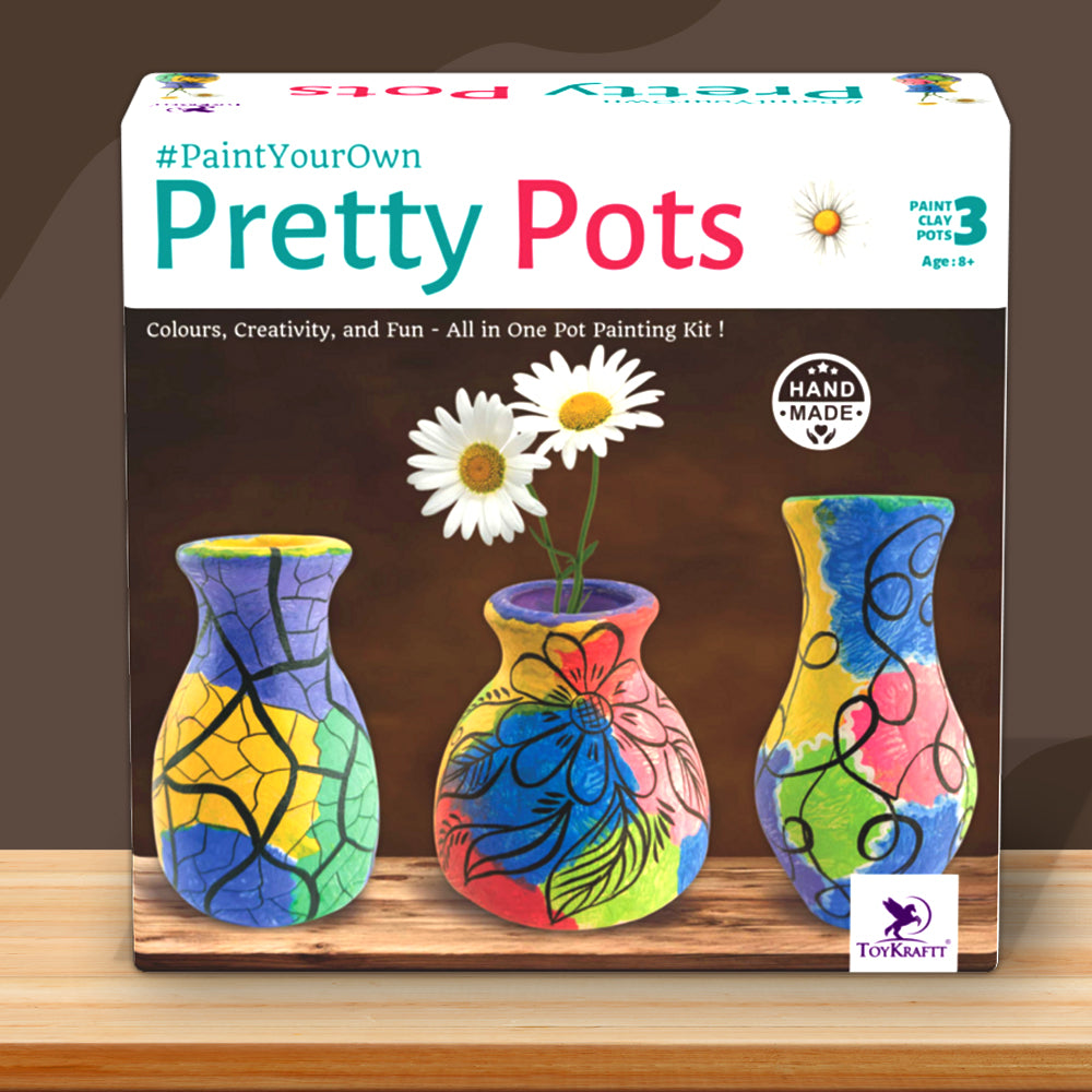 Paint Your Own - Pretty Pots