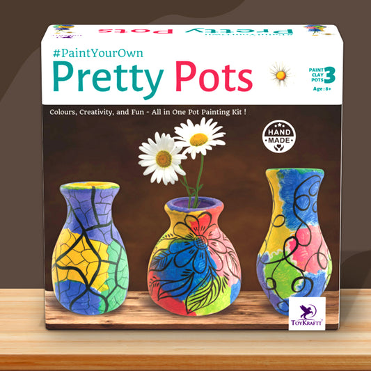 Paint Your Own - Pretty Pots