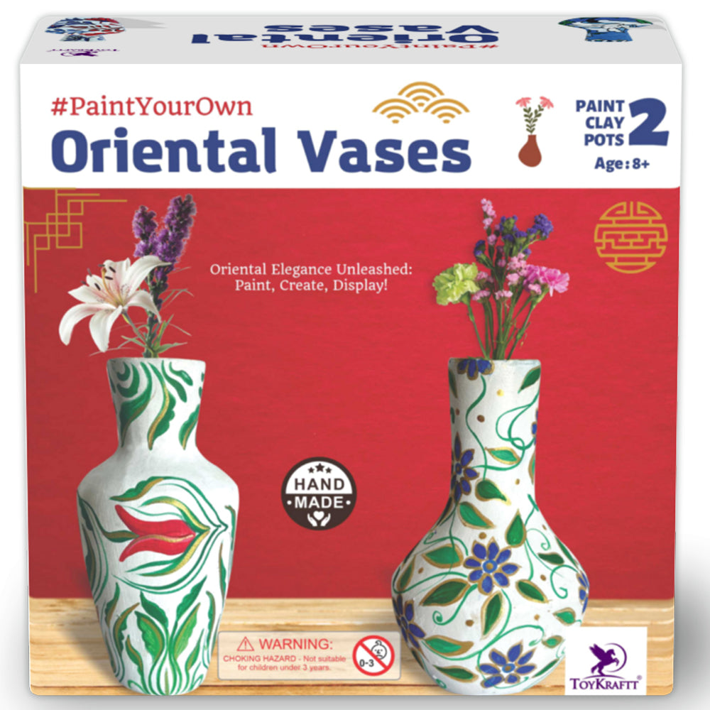 Paint Your Own - Oriental Vases