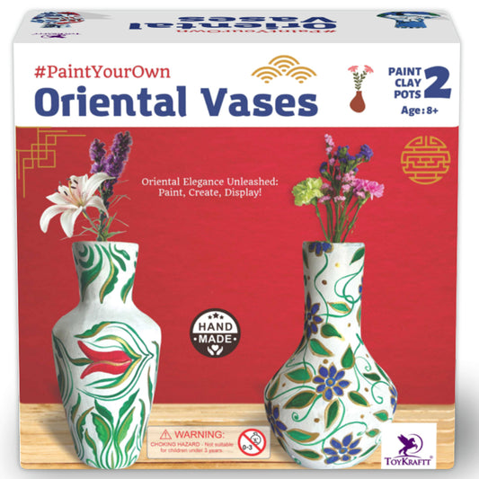 Paint Your Own - Oriental Vases