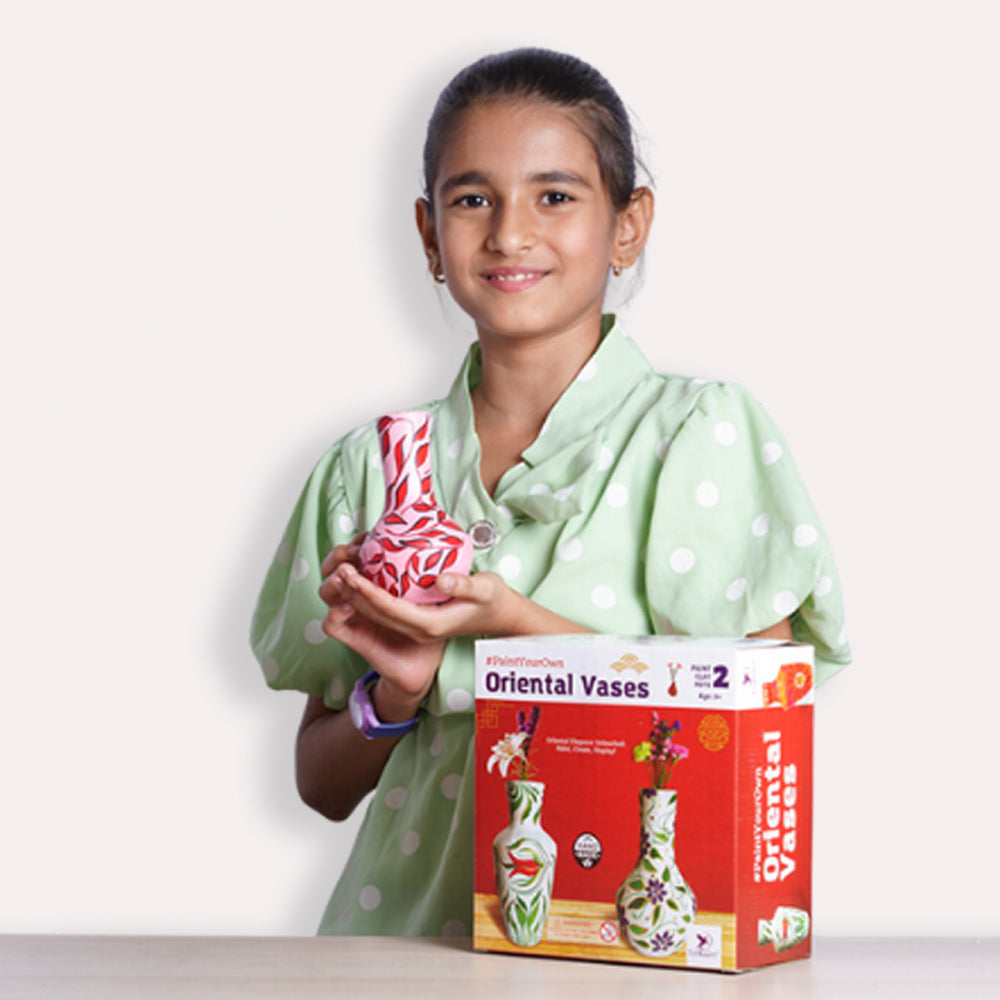 Paint Your Own - Oriental Vases