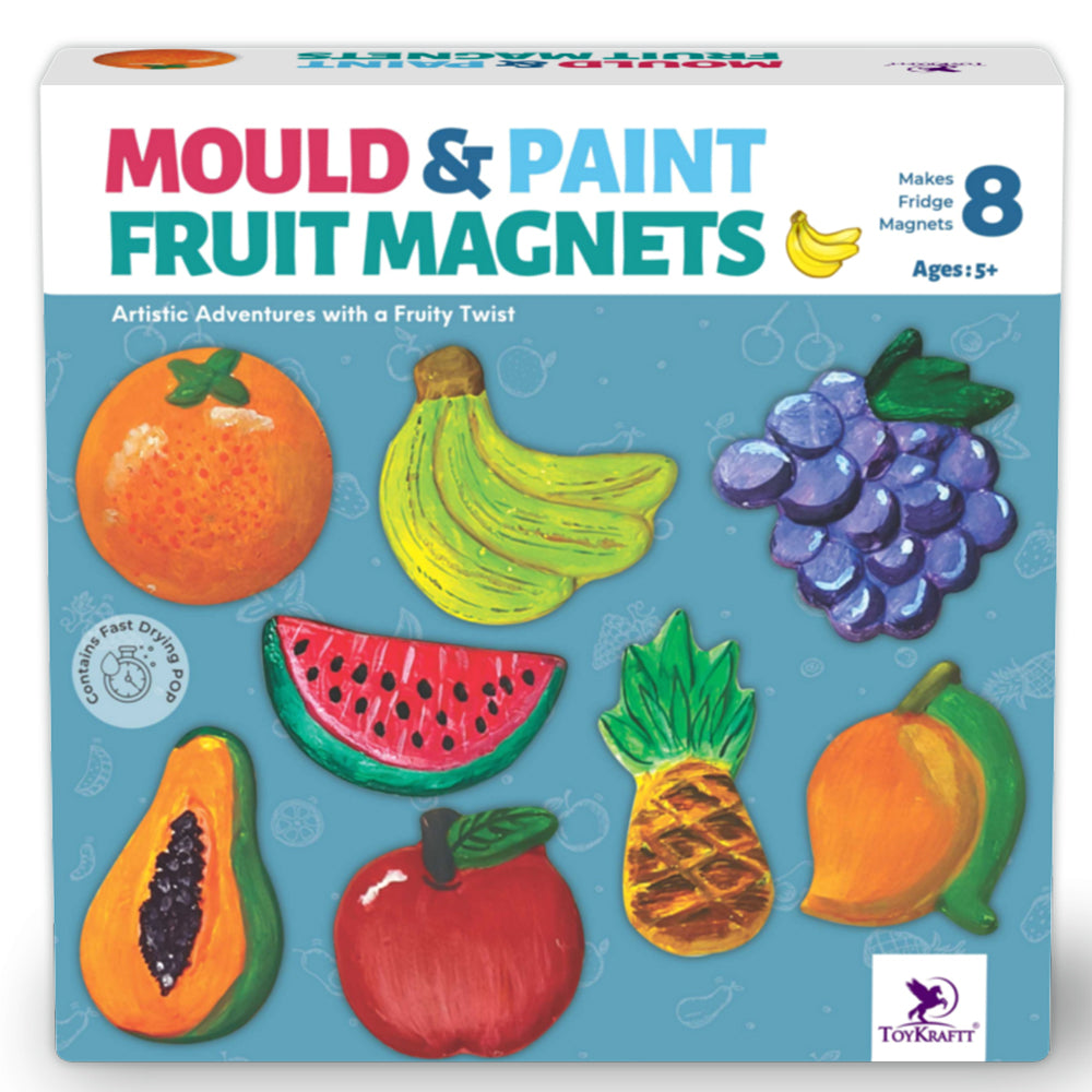 Mould & Paint - Fruit Magnets