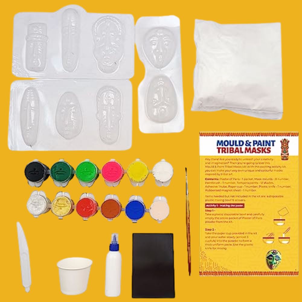 Mould & Paint - Tribal Masks