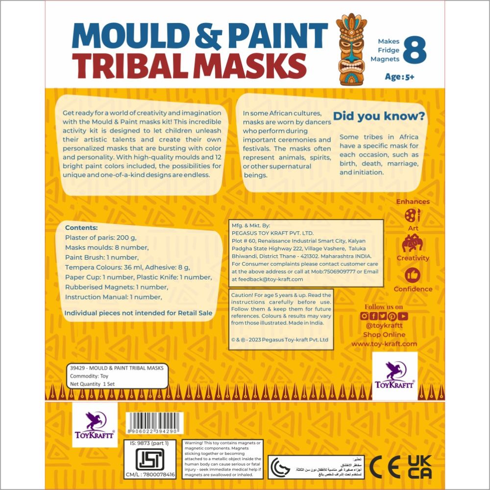 Mould & Paint - Tribal Masks