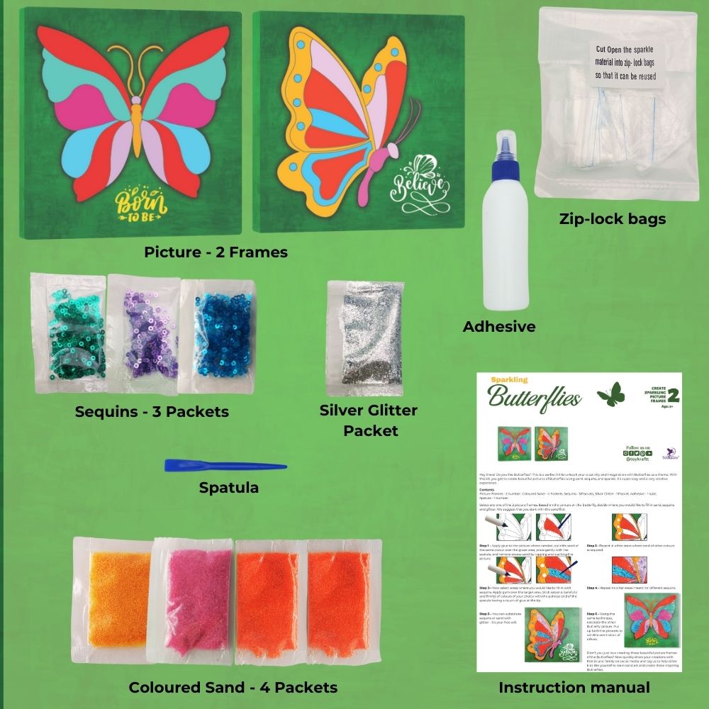 Sparkling Butterflies