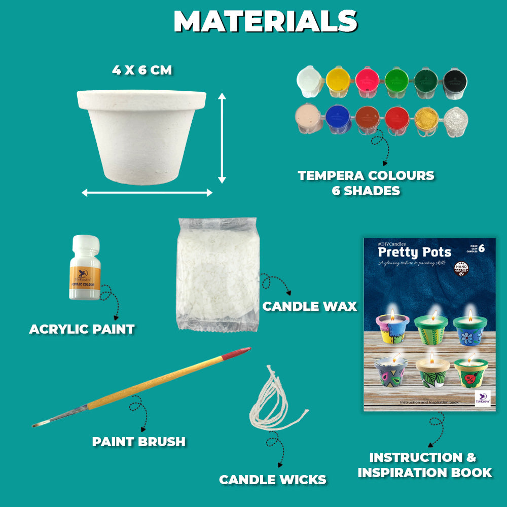 DIYCandles - Pretty Pots