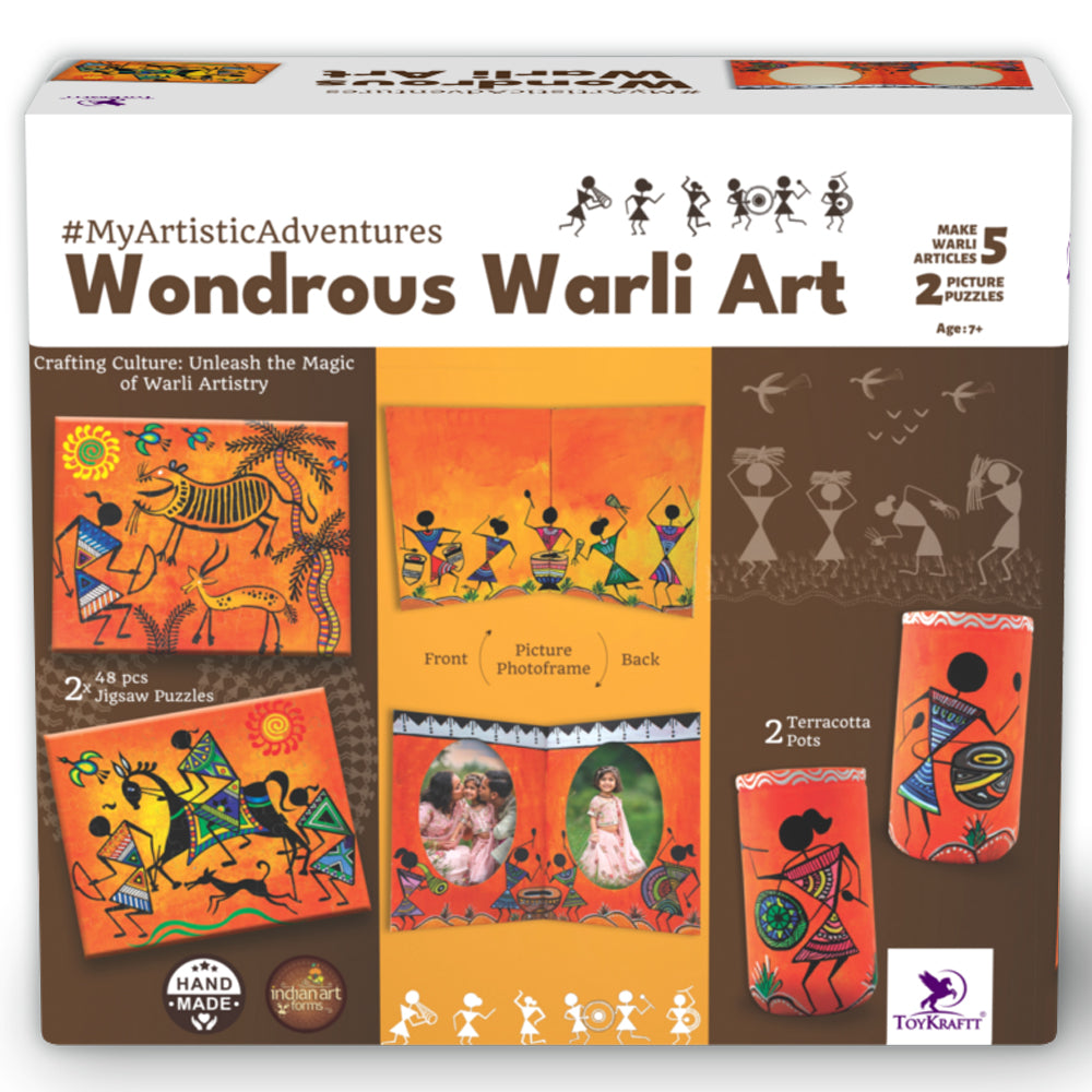 MyArtisticAdventures - Wondrous Warli Art
