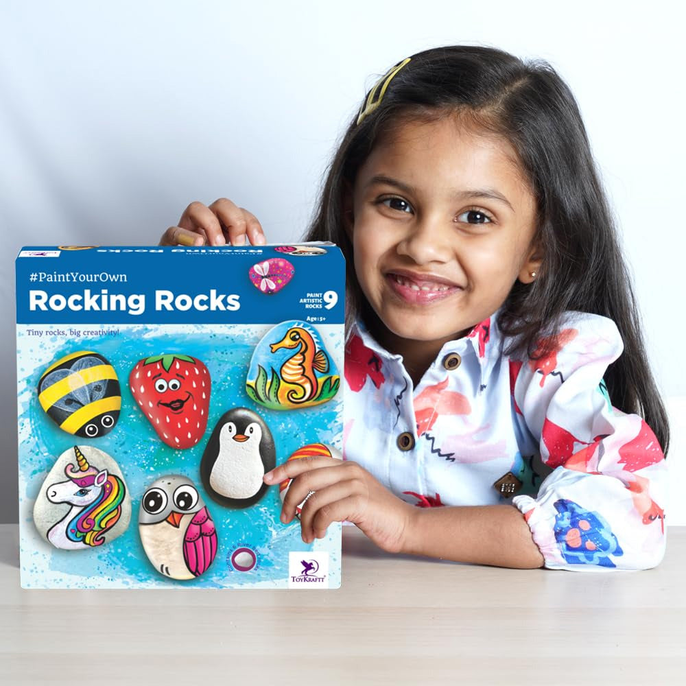 Paint Your Own - Rocking Rocks