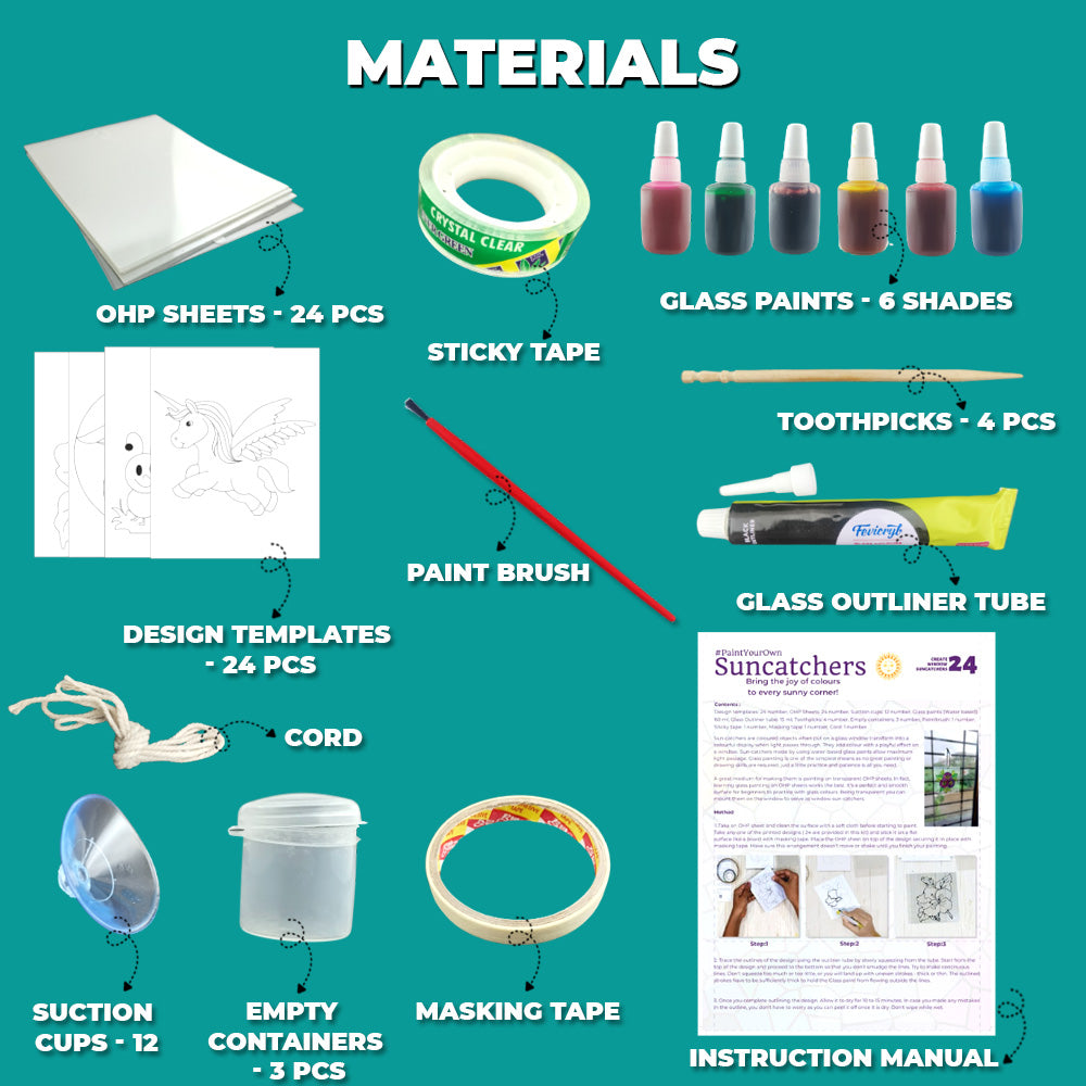 Paint Your Own - Suncatchers
