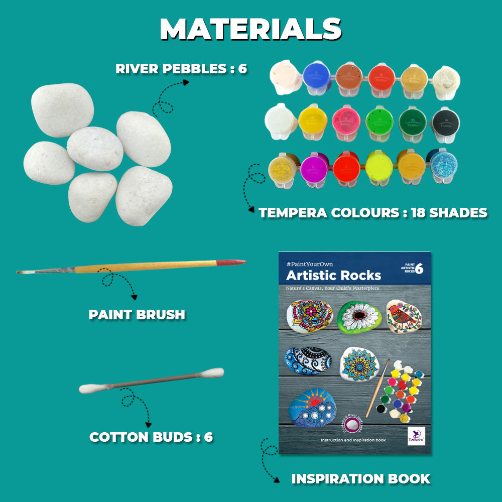 Paint Your Own - Artistic Rocks
