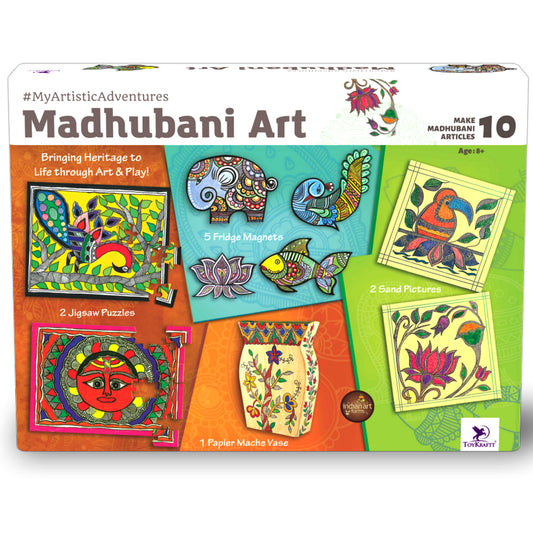 MyArtisticAdventures - Madhubani Art