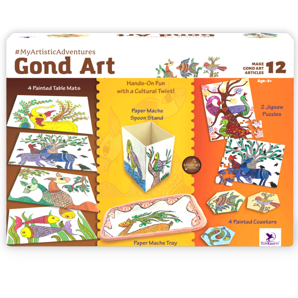 MyArtisticAdventures - Gond Art