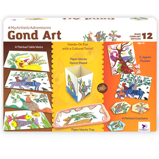 MyArtisticAdventures - Gond Art