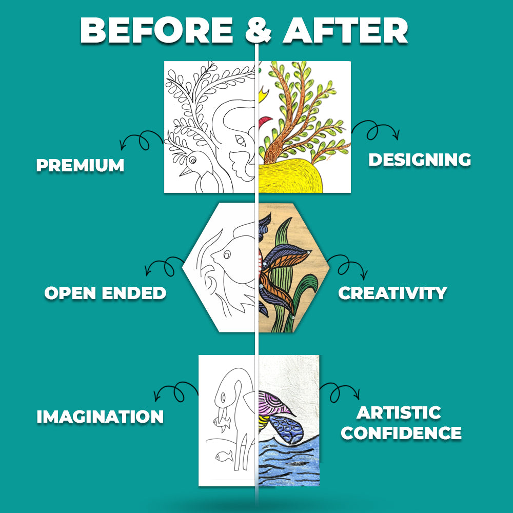 MyArtisticAdventures - Gond Art